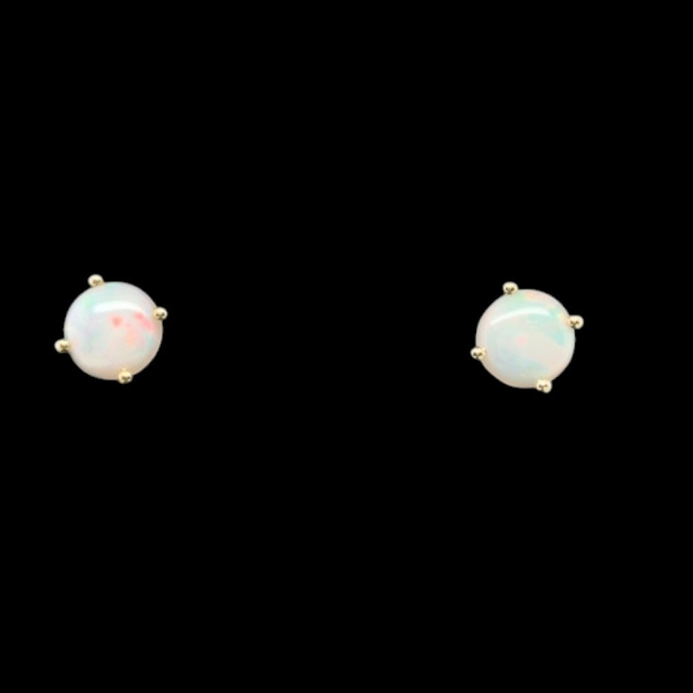 14ct Solid Opal Earrings (se818)