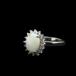 Sterling Silver Solid Opal Ring (ssr170)