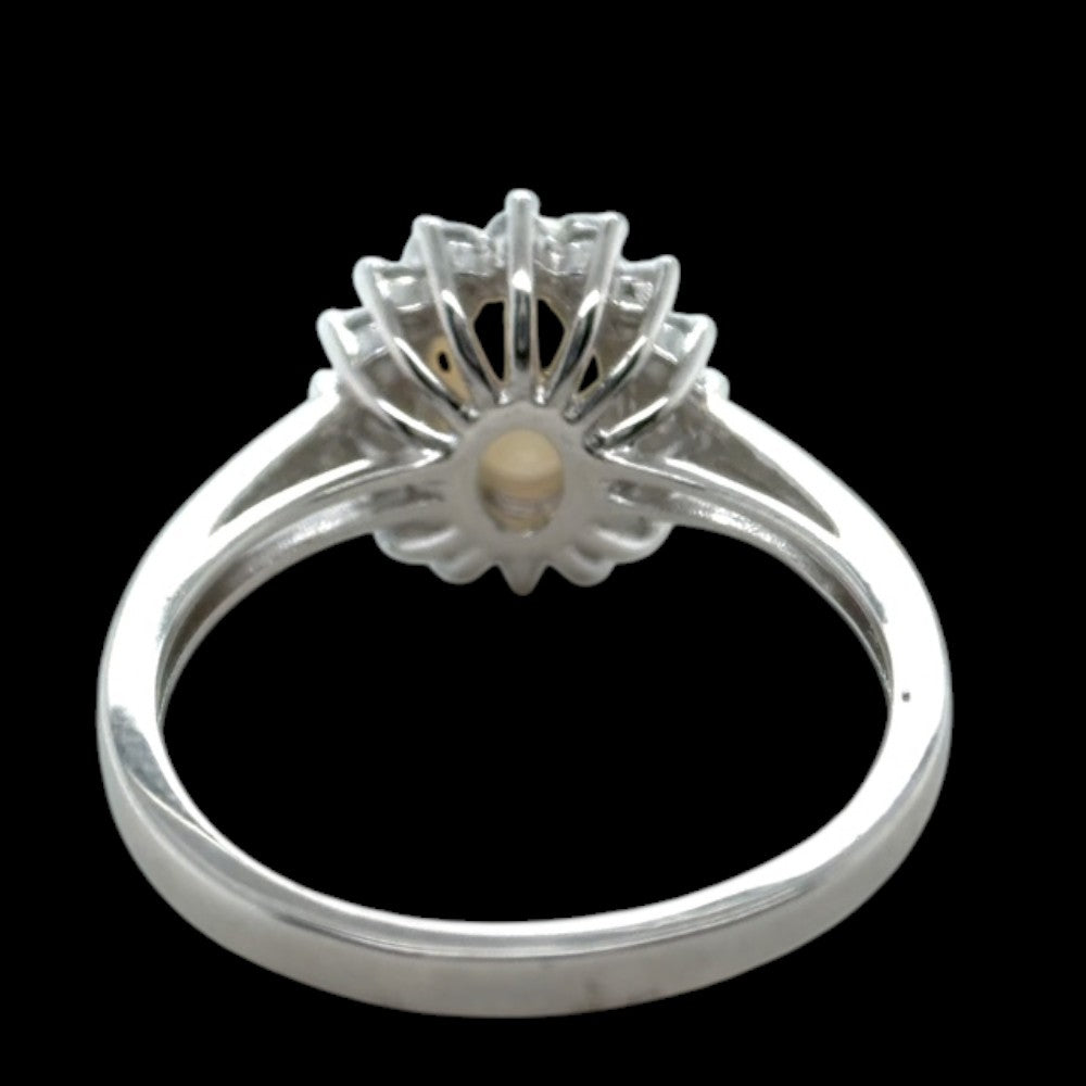 Sterling Silver Solid Opal Ring (ssr170)