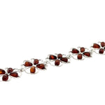 Sterling Silver Amber Bracelet (ambbra53)