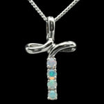 Sterling Silver Solid Opal Pendant (sssp176)