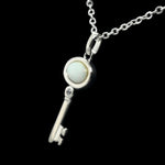 Sterling Silver Solid Opal Pendant (sssp175)