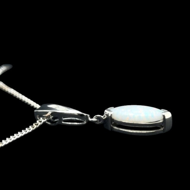 Sterling Silver Solid Opal (sssp180)