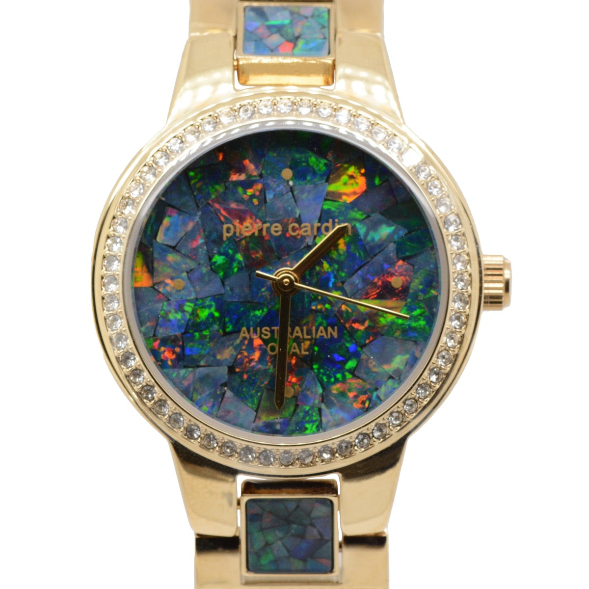 Gold Plated Opal Bracelet Watch