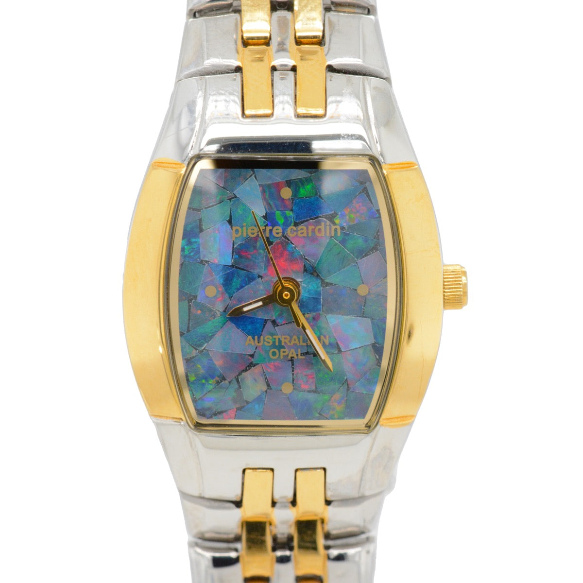 Pierre Cardin Silver and Gold Plated Opal Watch (ABB4722)