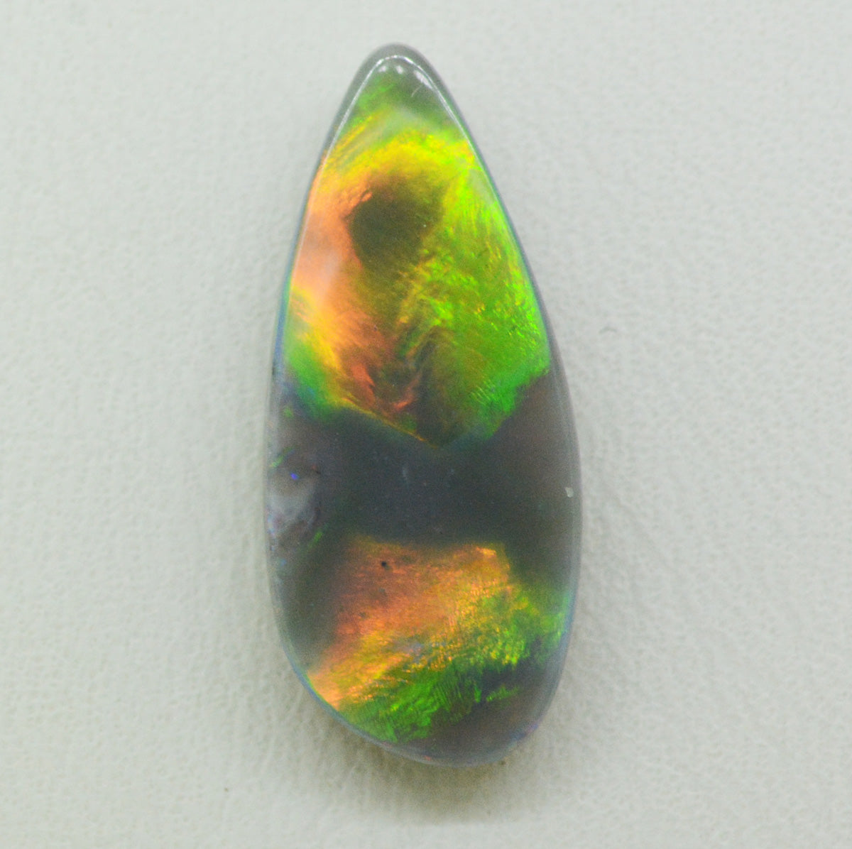 Solid Black Opal Stone