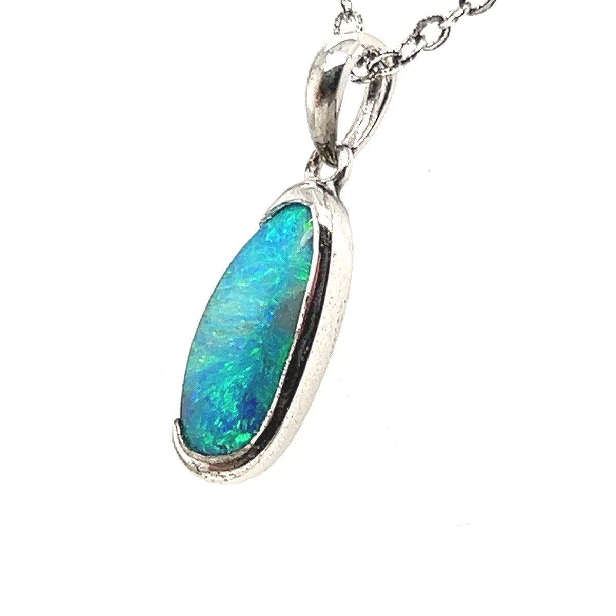 Sterling Silver Boulder Opal Pendant  (ssboup544)