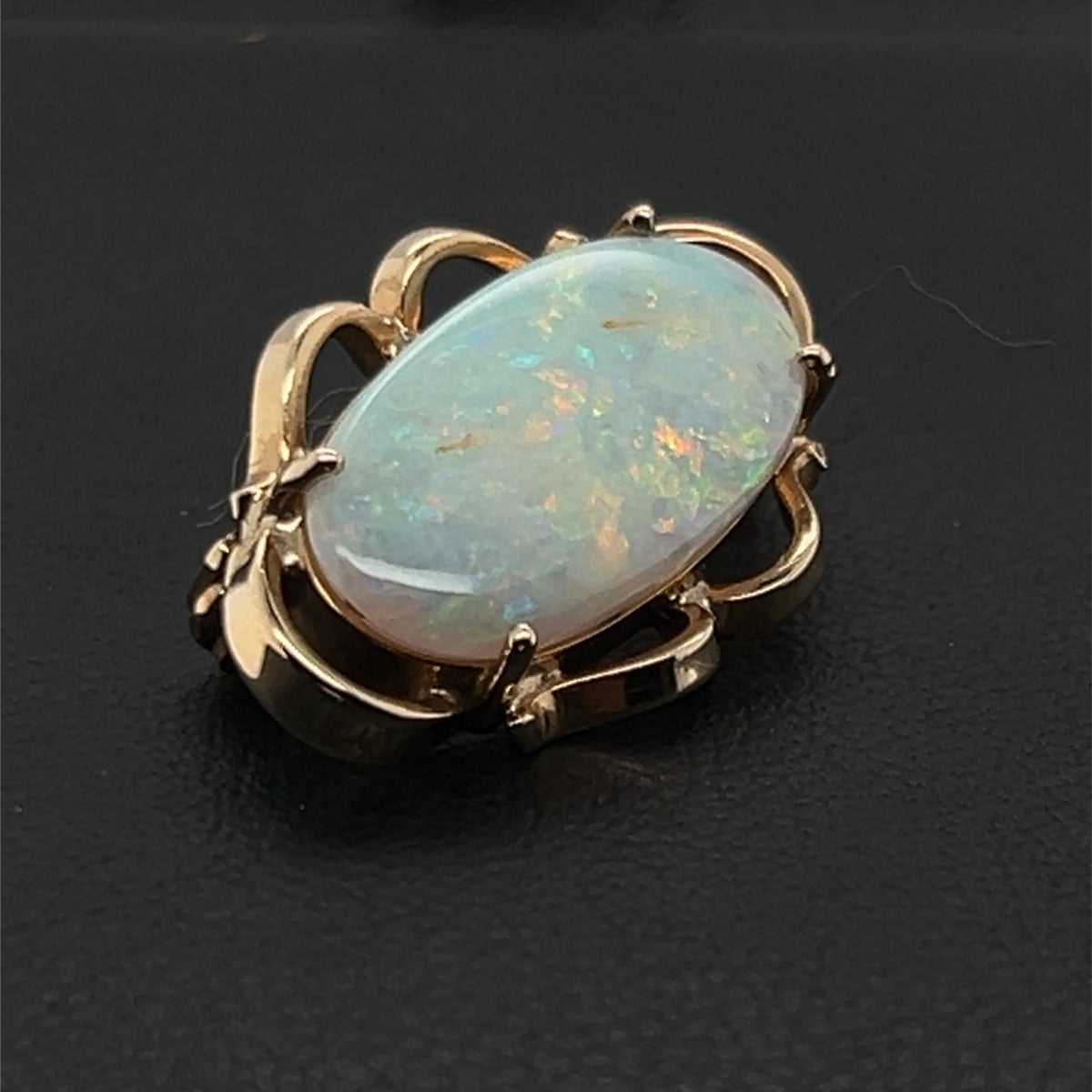 14ct Solid Opal Brooch (sb1011)