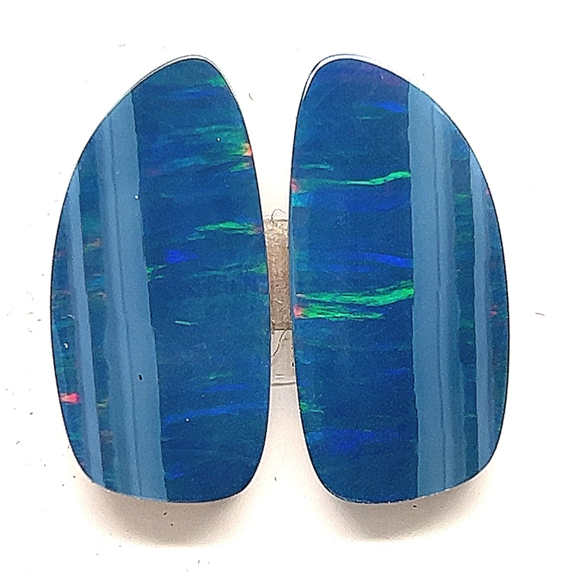 Pair of Doublet Opals (24mmx11mm)