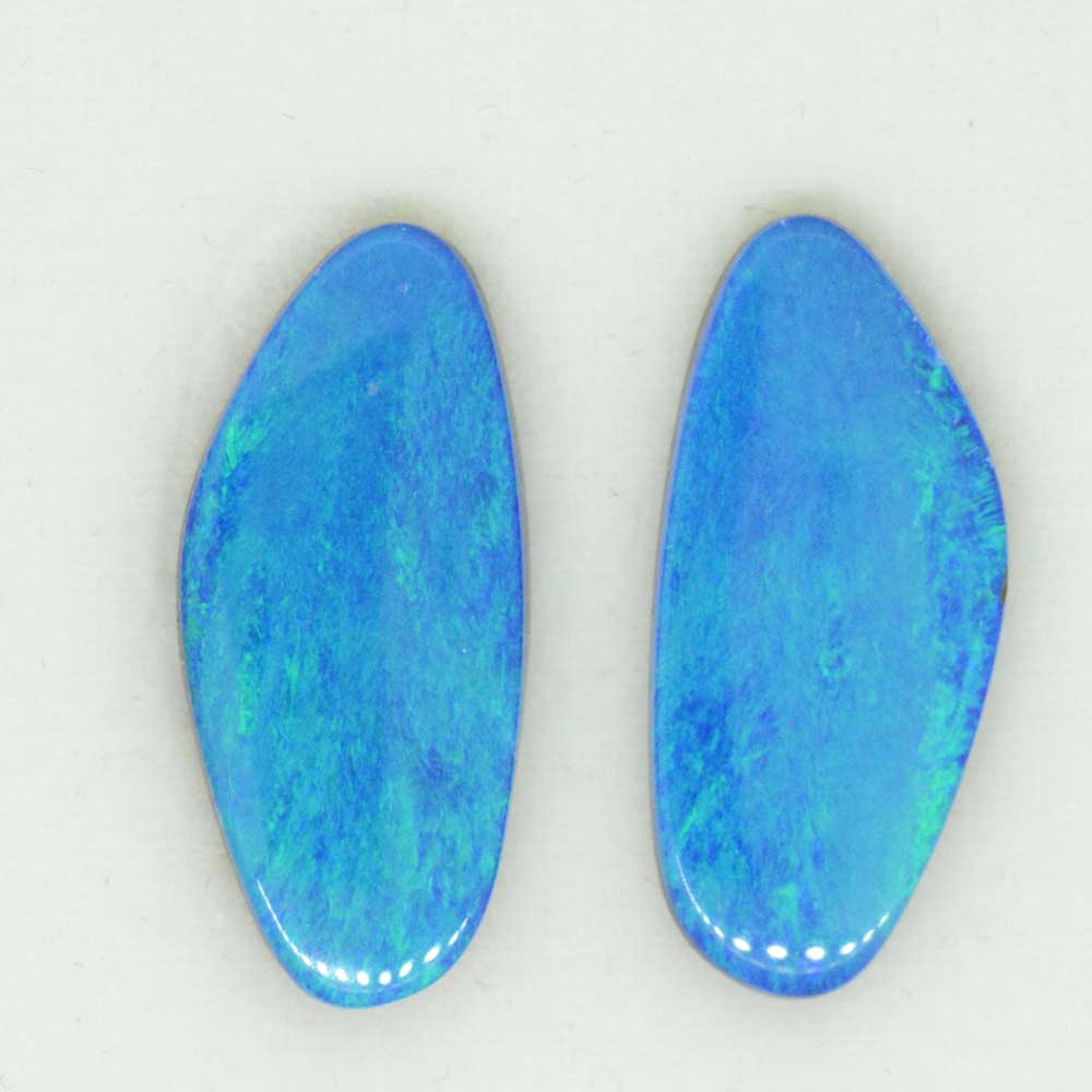 Doublet opal pair (23mmx 10mm)