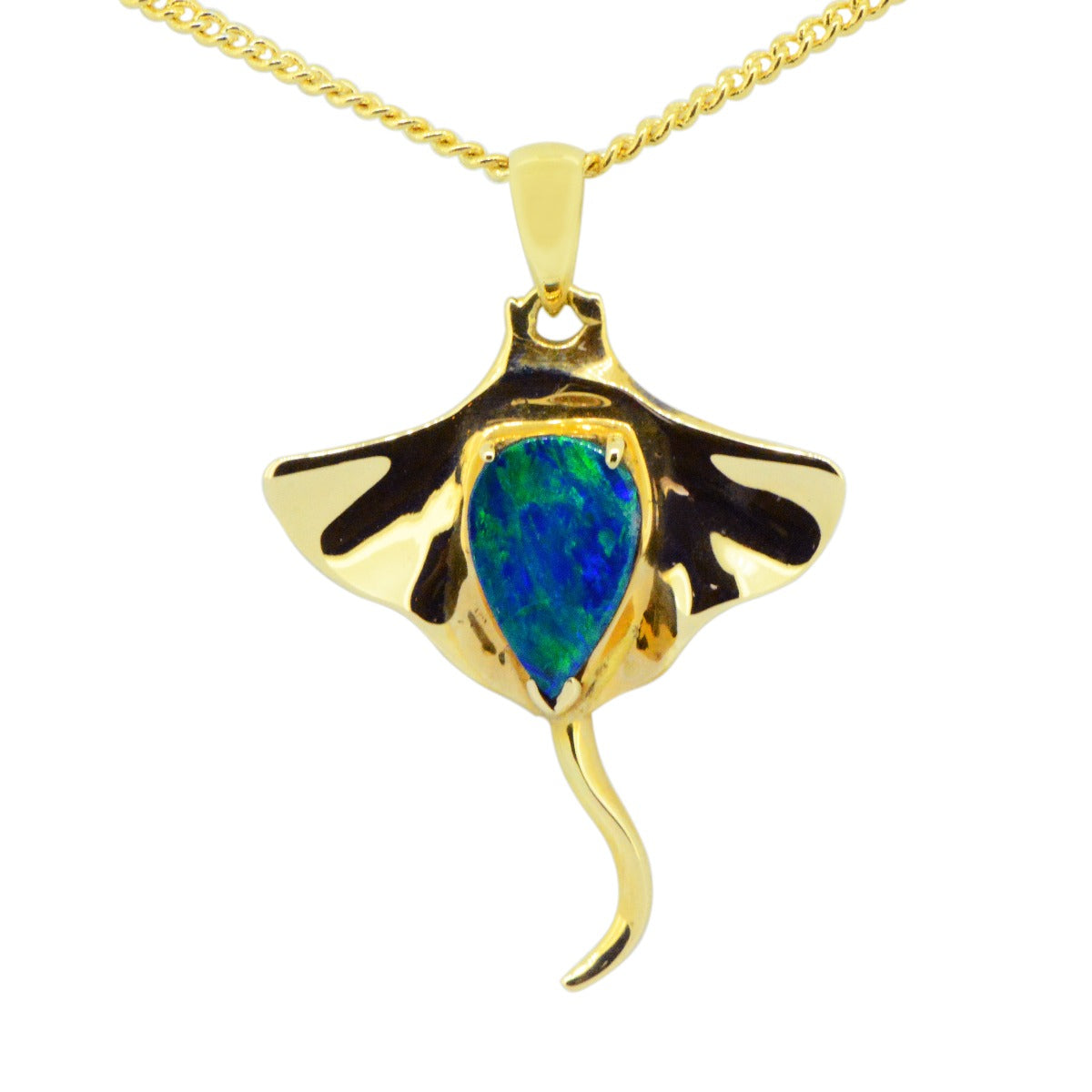 Opal Stingray Necklace