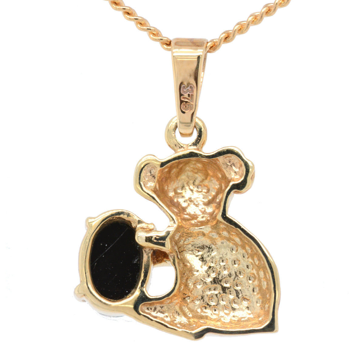 Koala 9ct Yellow Gold Triplet Pendant (GTP0648)