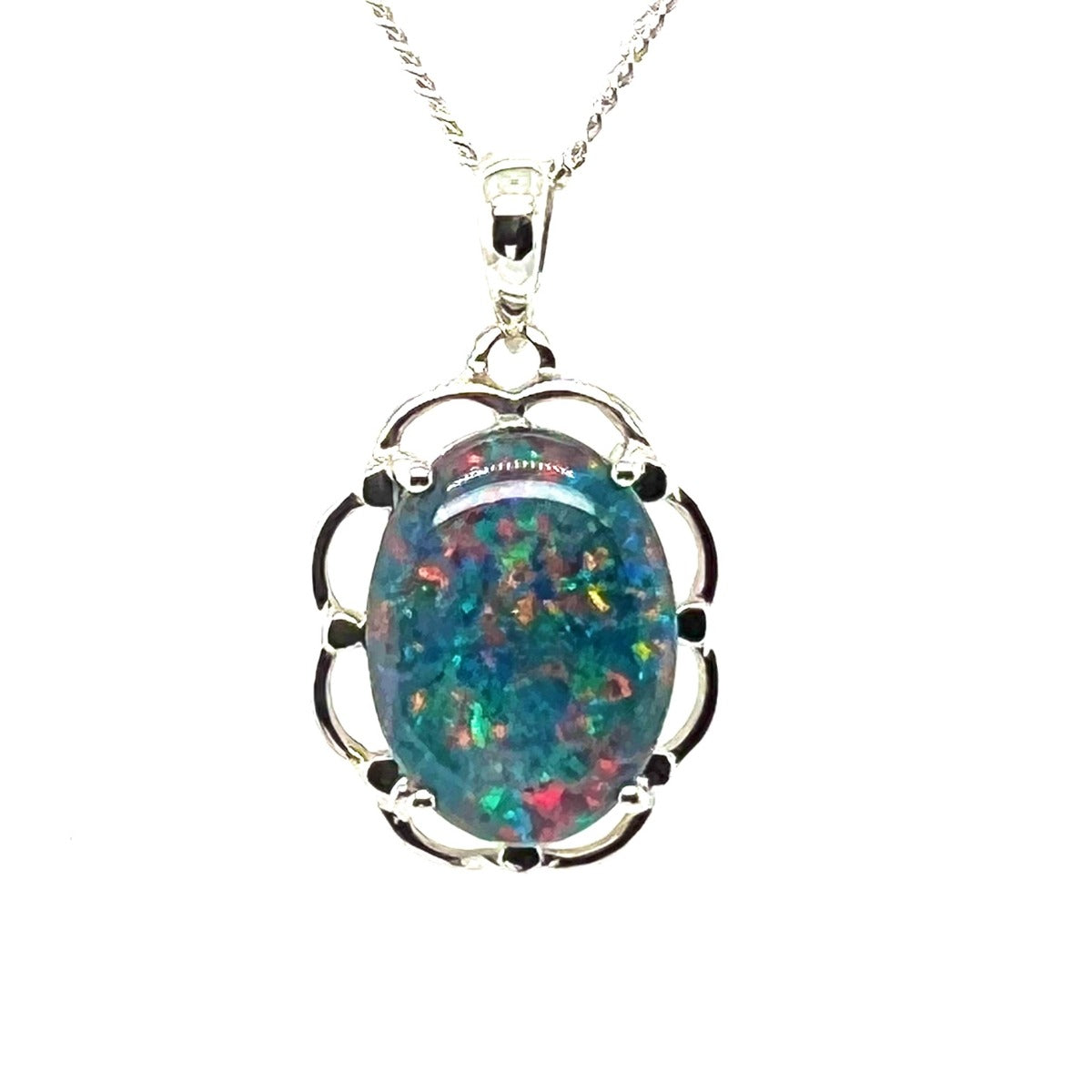 9ct Triplet Opal Pendant (tp2701)