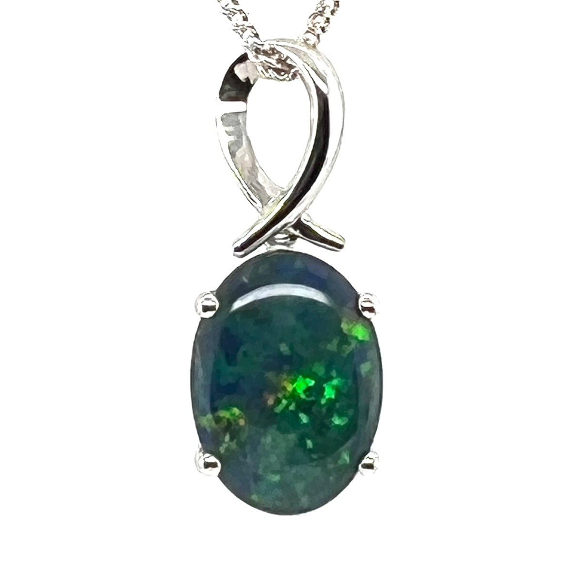 9ct  Yellow Gold Triplet Opal Pendant  (tp2702)