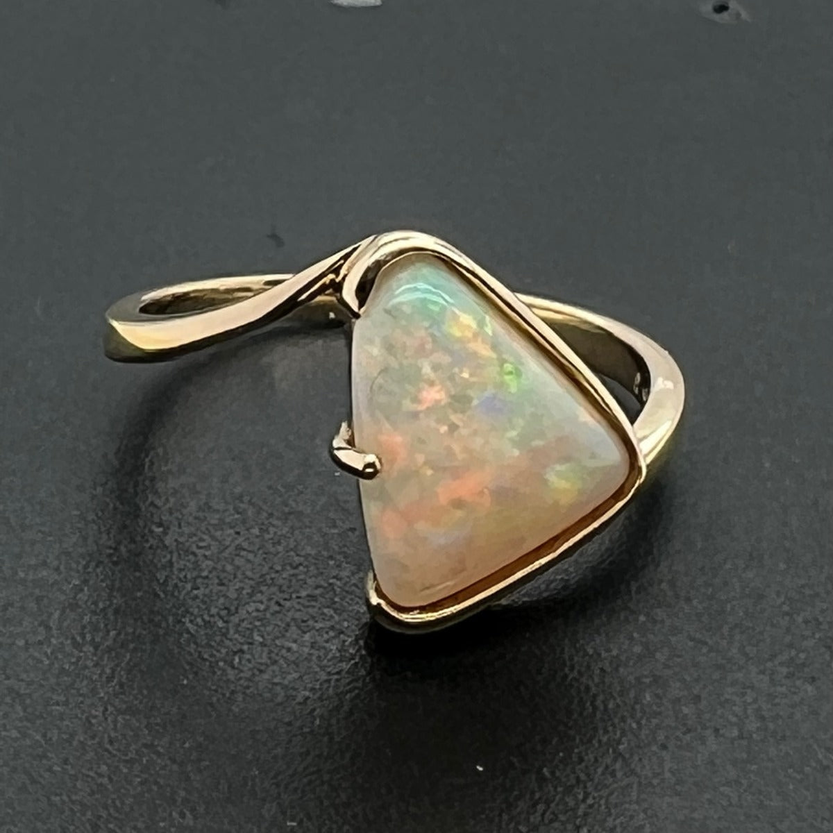 14ct Solid Opal Ring (sr7014)