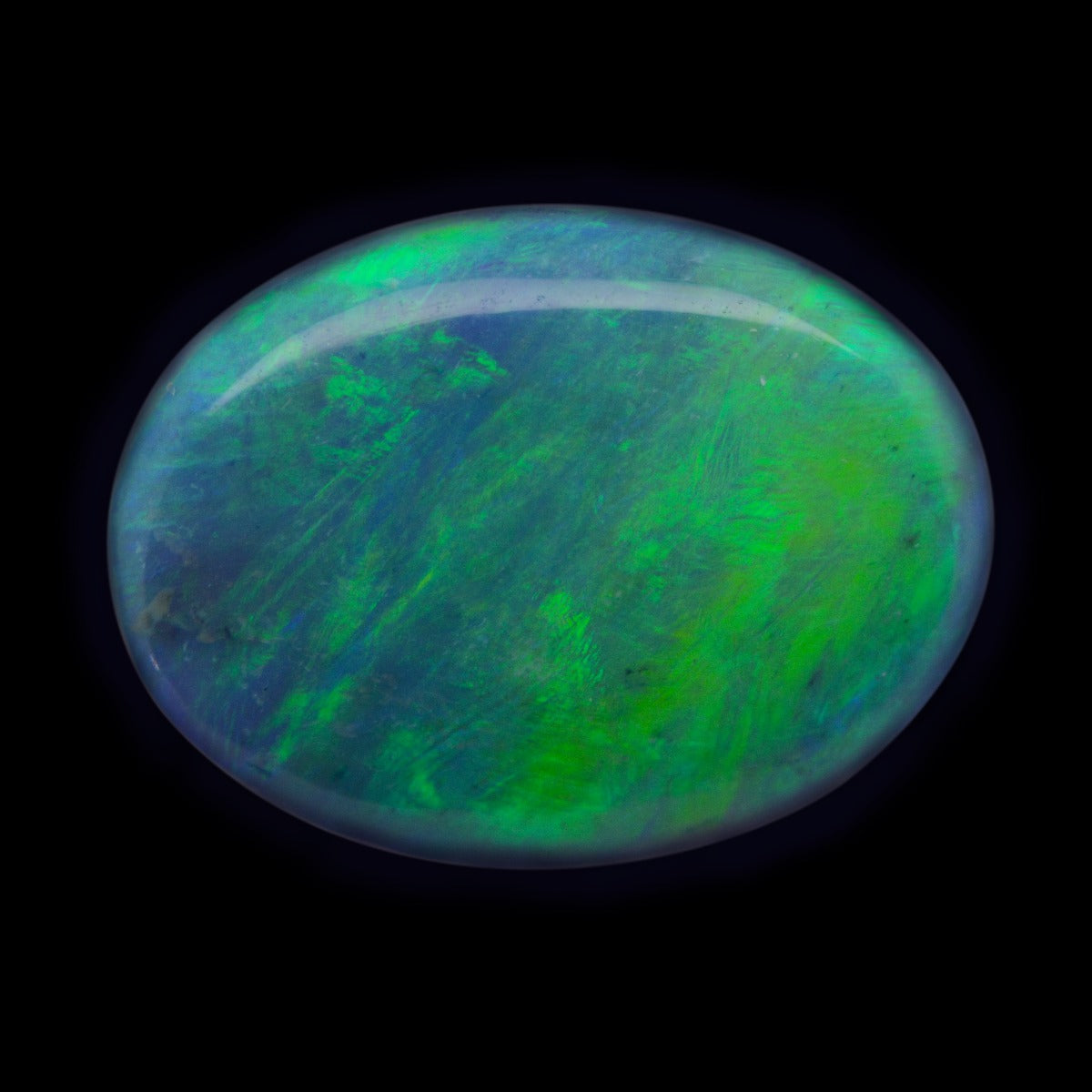 Solid Black Opal Stone 2.32ct