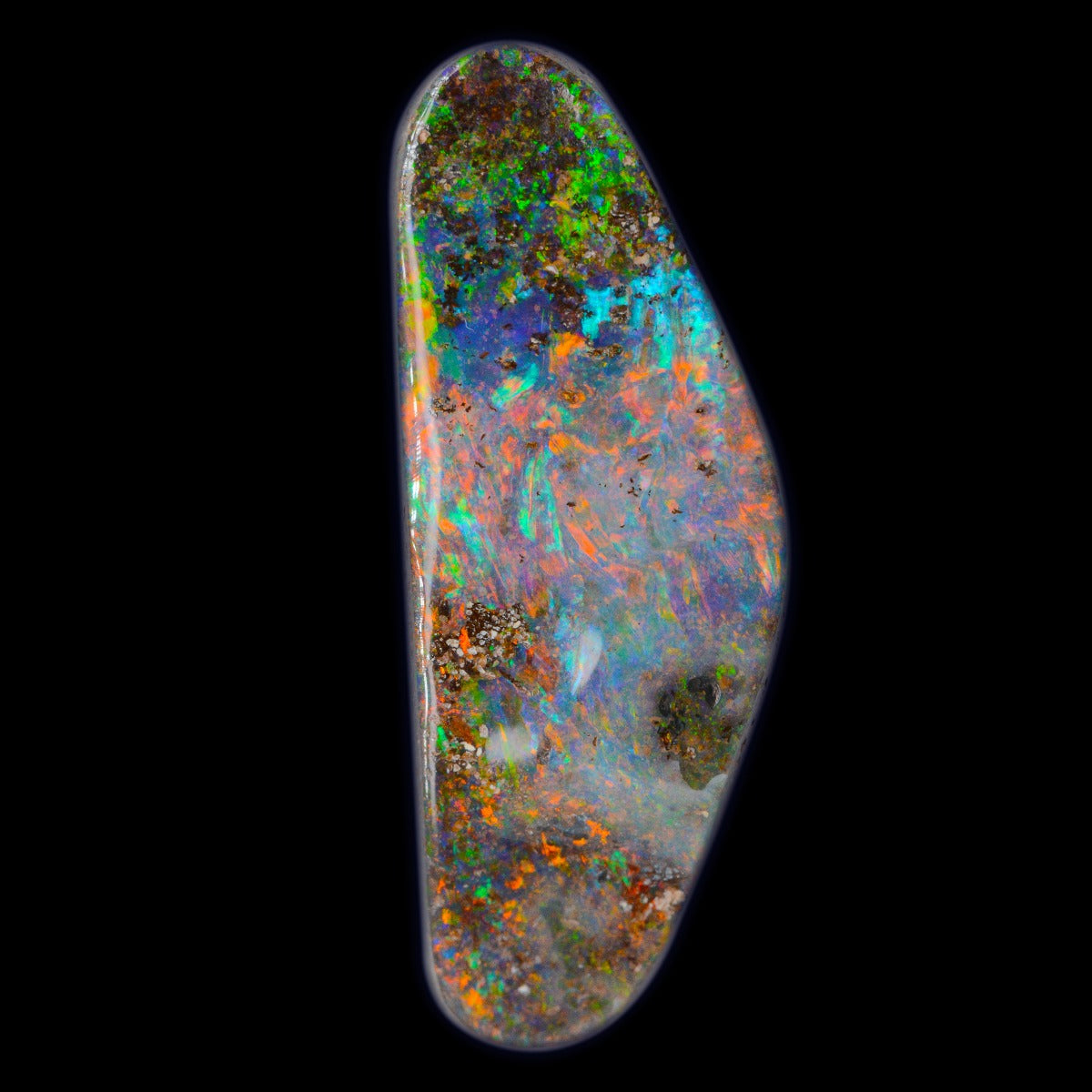 Solid Boulder Opal Stone 6.55ct