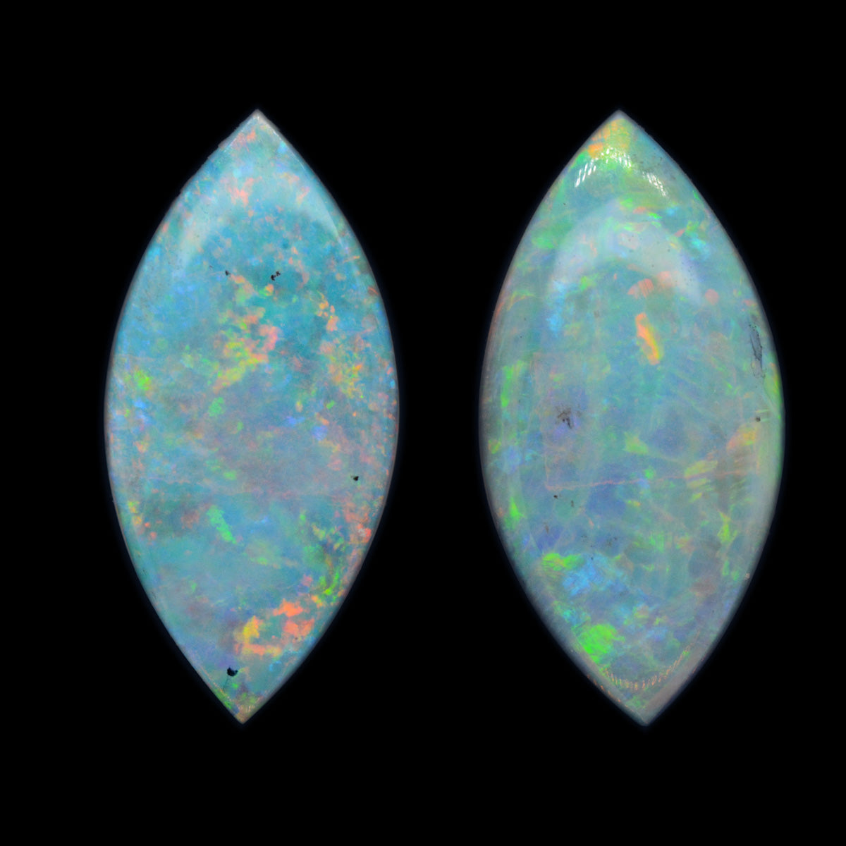 1.93ct Twin Solid Marquise Crystal Opal