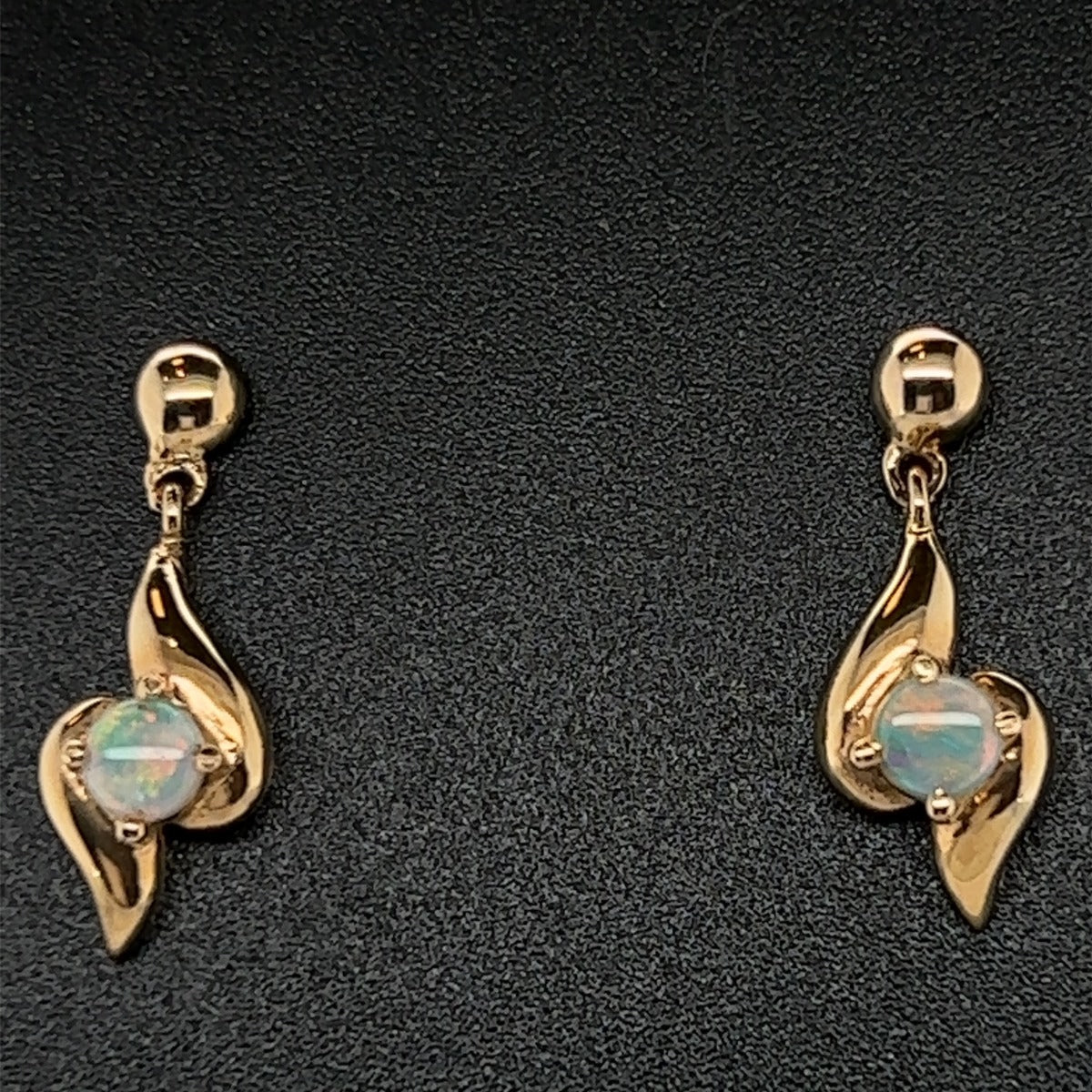 14ct Solid Opal Opal Earrings (se720)