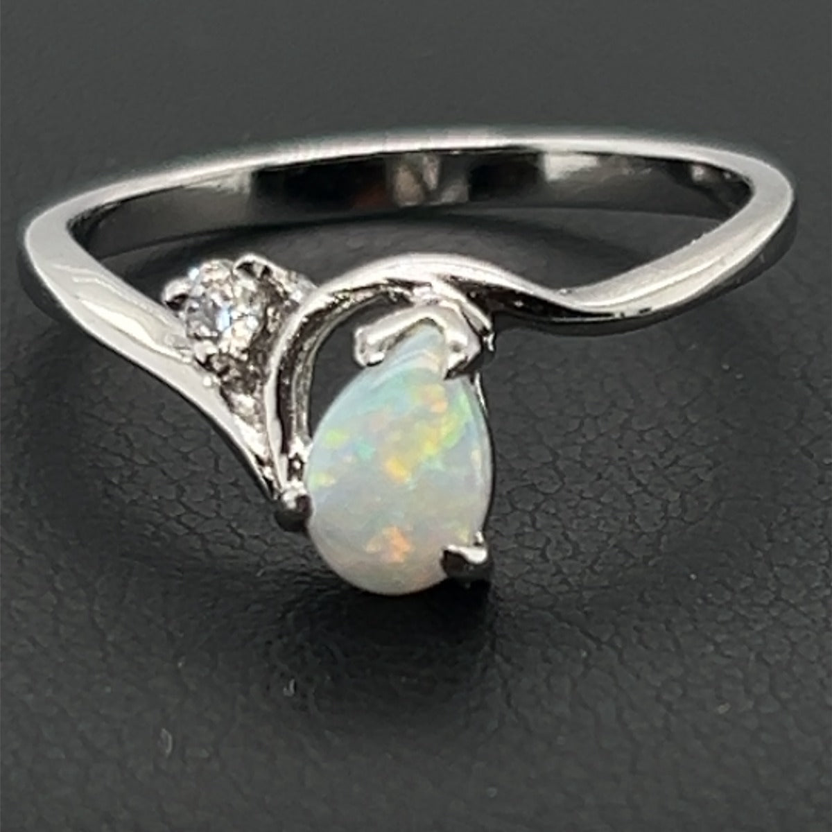 Sterling Silver Solid Opal Ring (SSR6222)