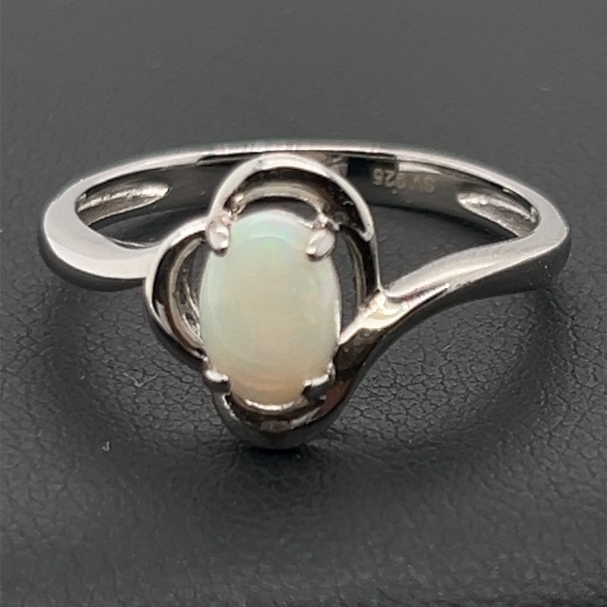 Sterling Silver Solid Opal Ring (SSSR6363)