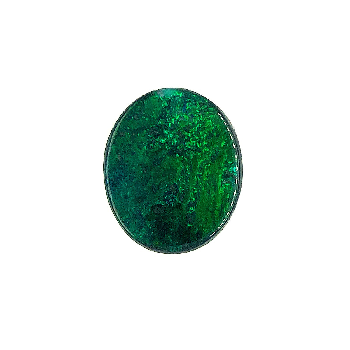 Solid Black Opal Stone 2.90ct