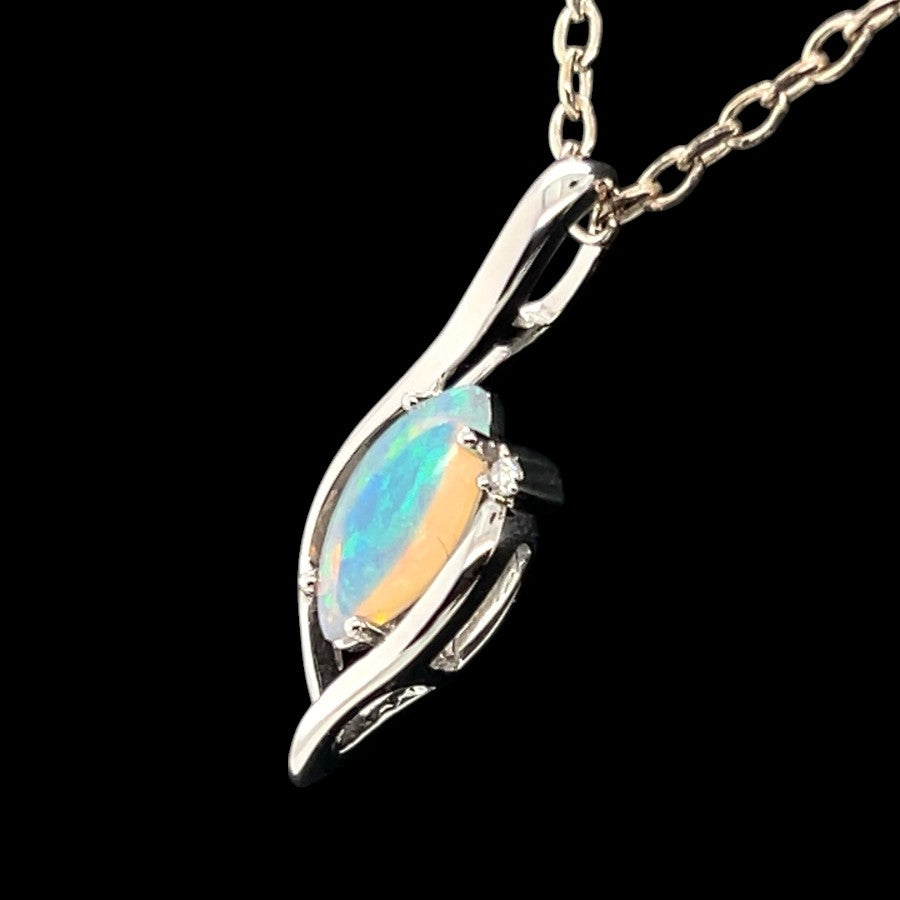 14CT SOLID OPAL PENDANT (SP3353)