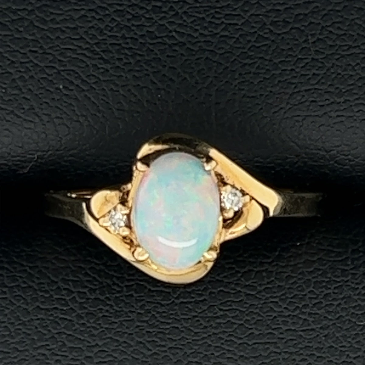 18ct Solid Opal Ring (sr7015)