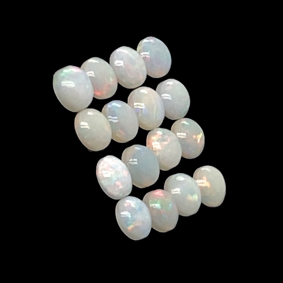 16 Solid Crystal Opals 2.82ct