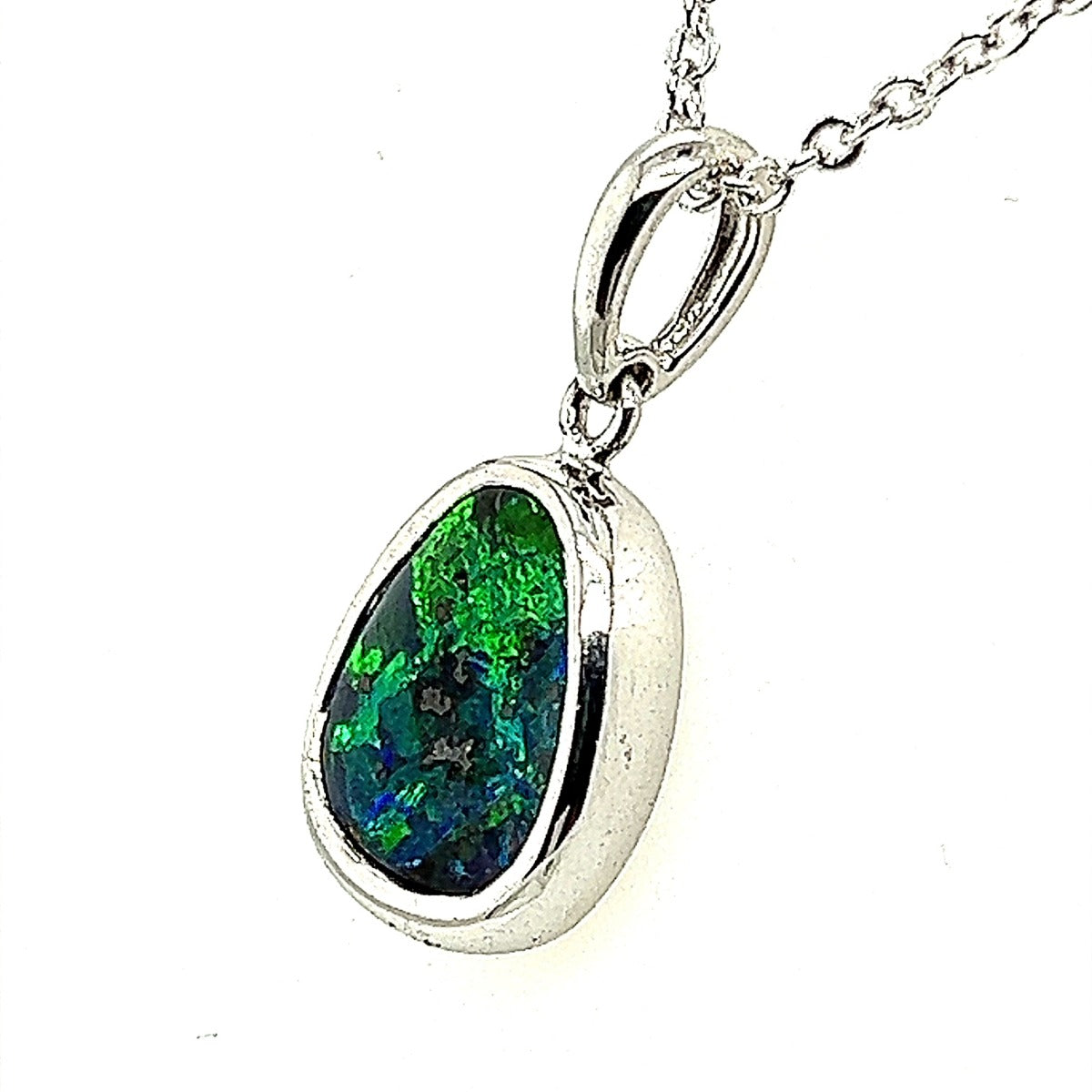 Sterling Silver Boulder Opal Pendant  (ssboupen2005)