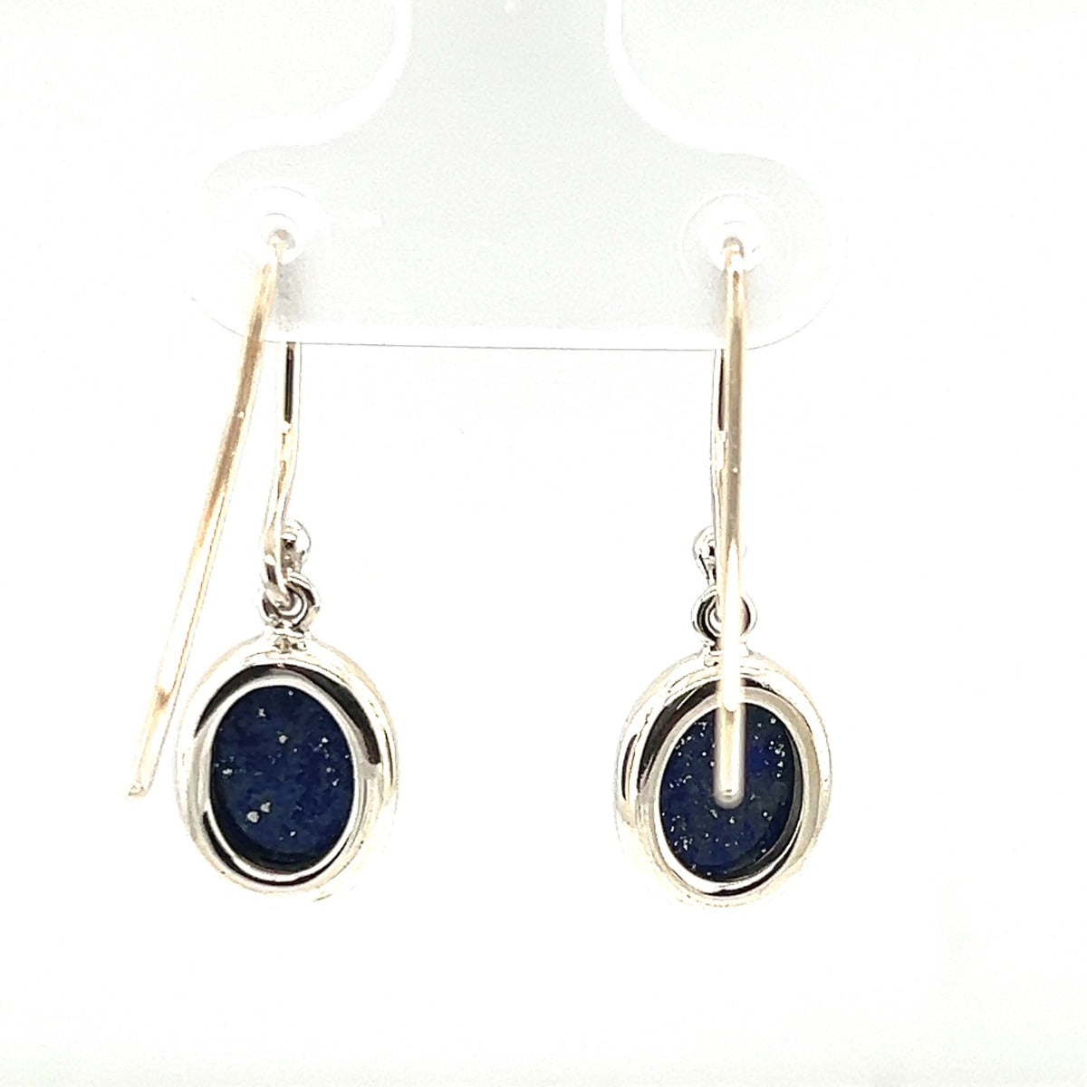 Sterling Silver Lapis Earrings (sslaear1)