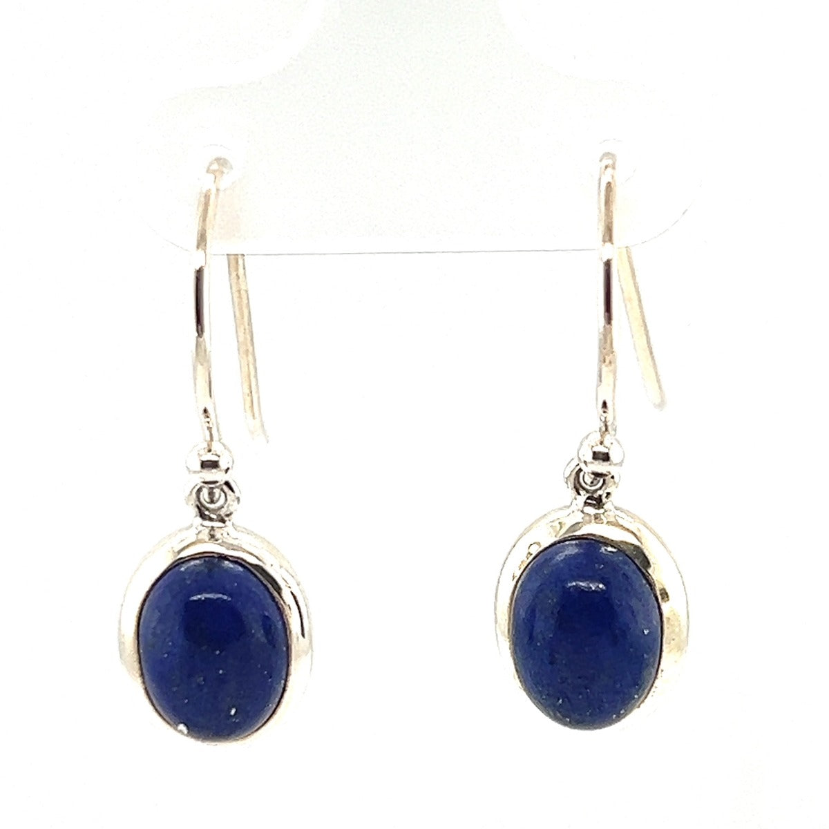 Sterling Silver Lapis Earrings (sslaear1)