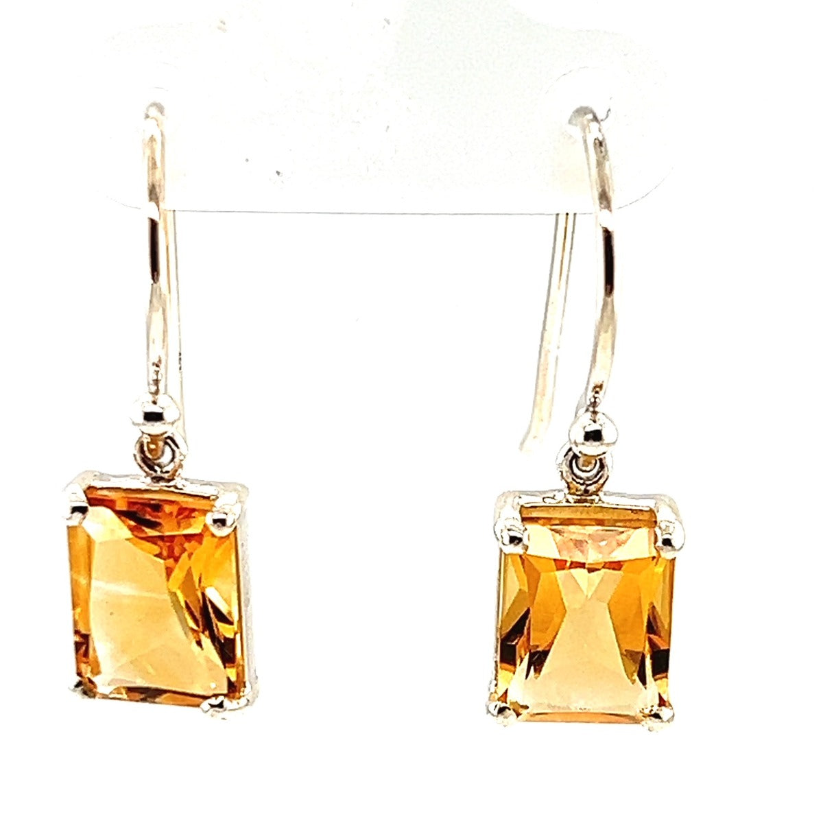 Sterling Silver Citrine earrings (citear11)