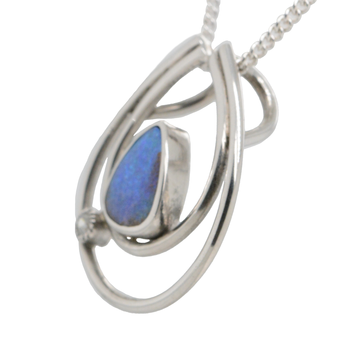 Sterling Sliver Doublet Pendant (ssdp2977)