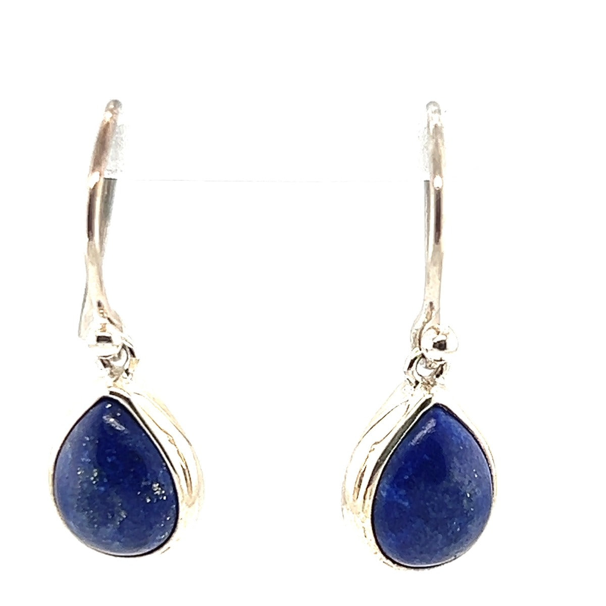 Sterling silver Lapis Earrings (sslaear2)