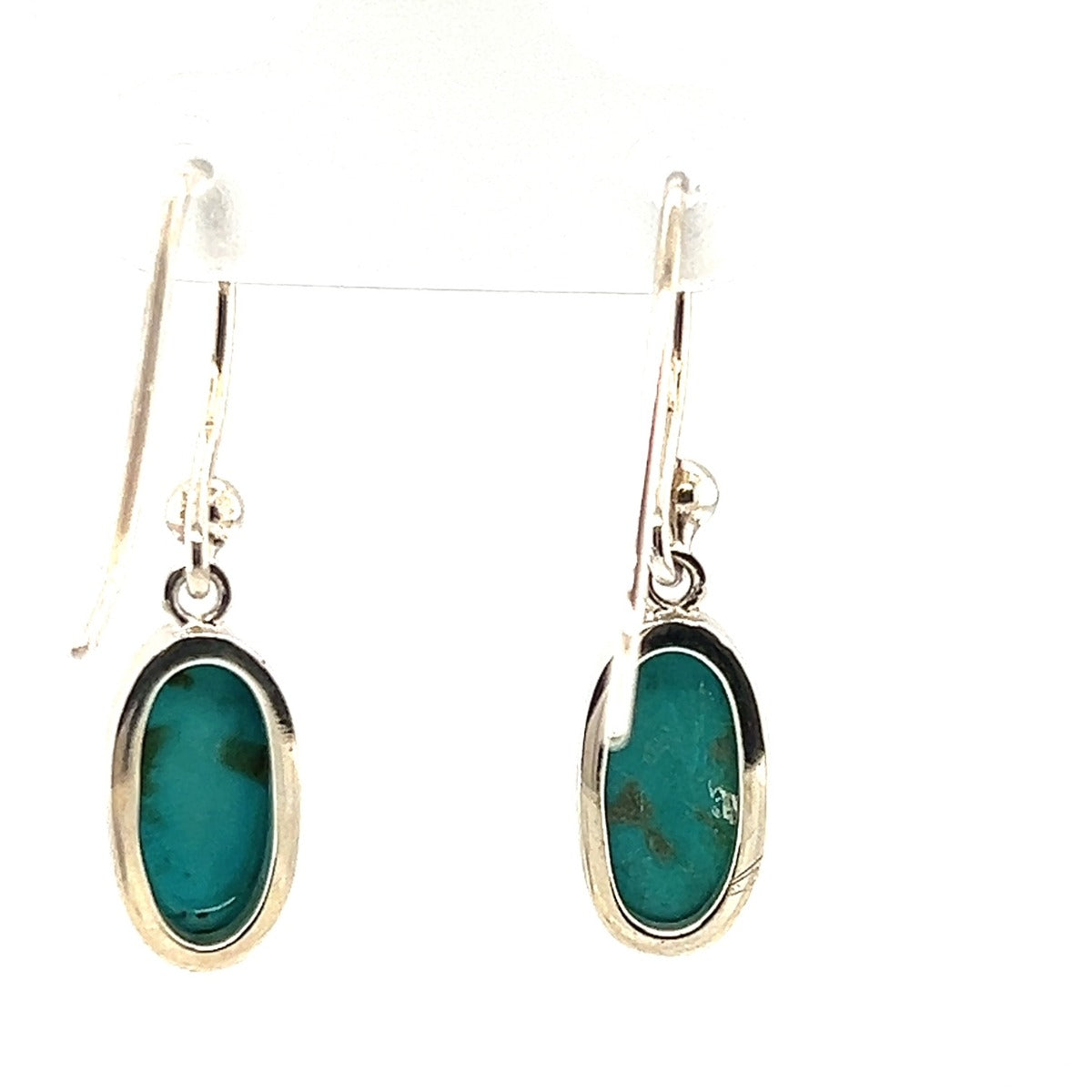 Sterling Silver Turquoise Earrings (sstuear2)