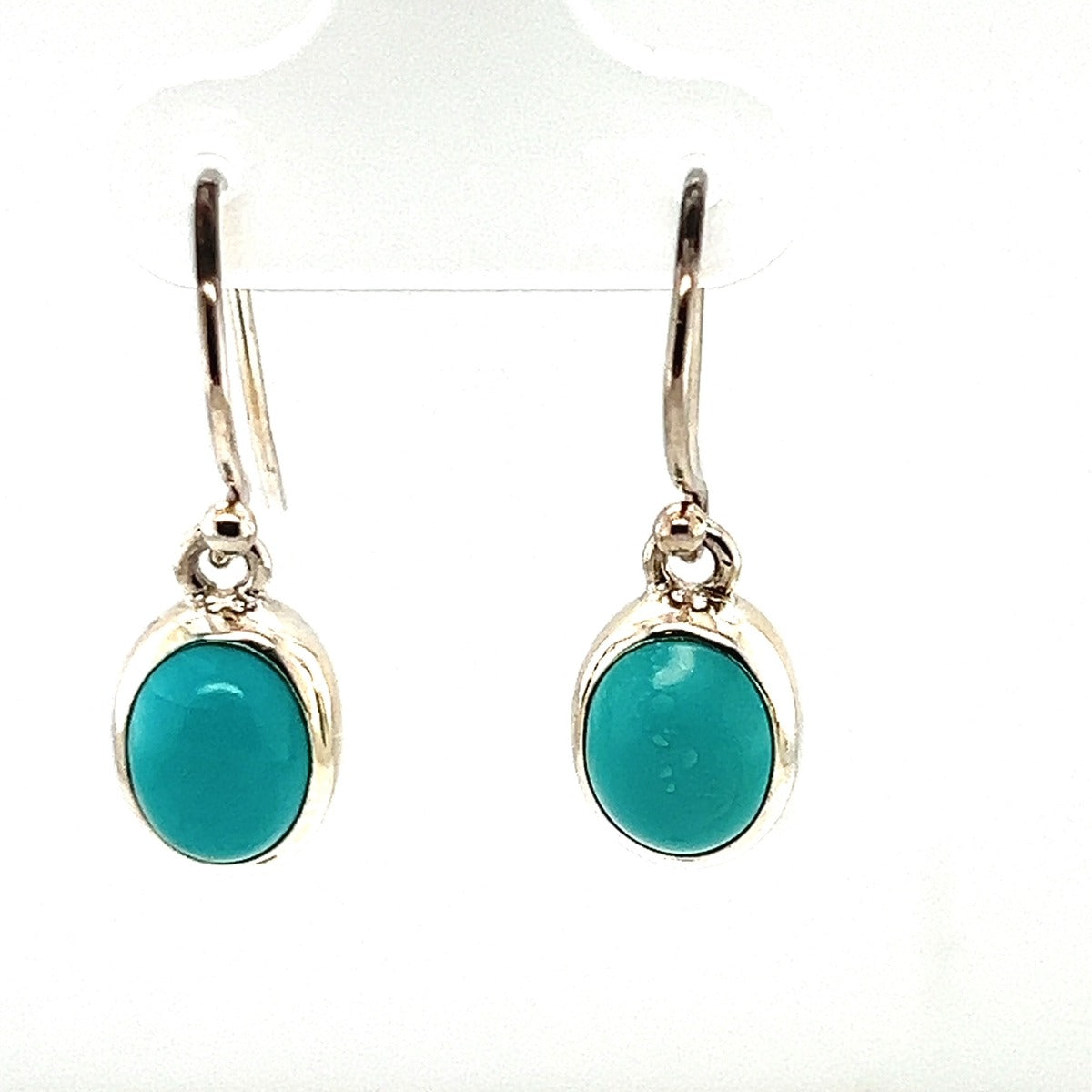 Sterling Silver Turquoise earrings (sstuear1)