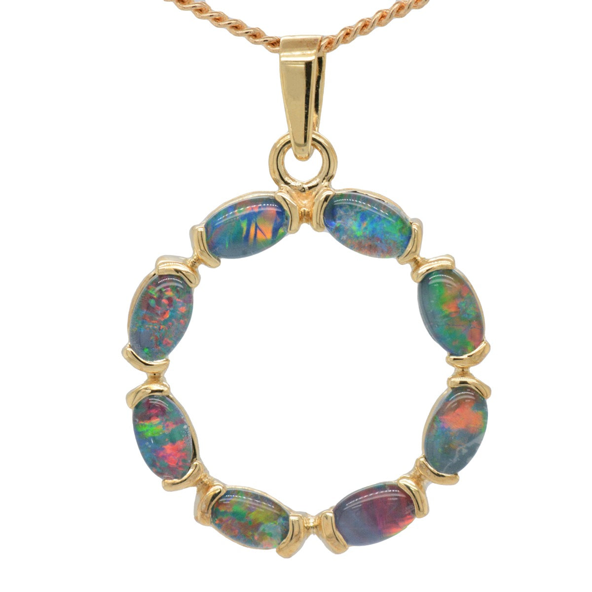 9ct Triplet Opal Pendant (tp2738)