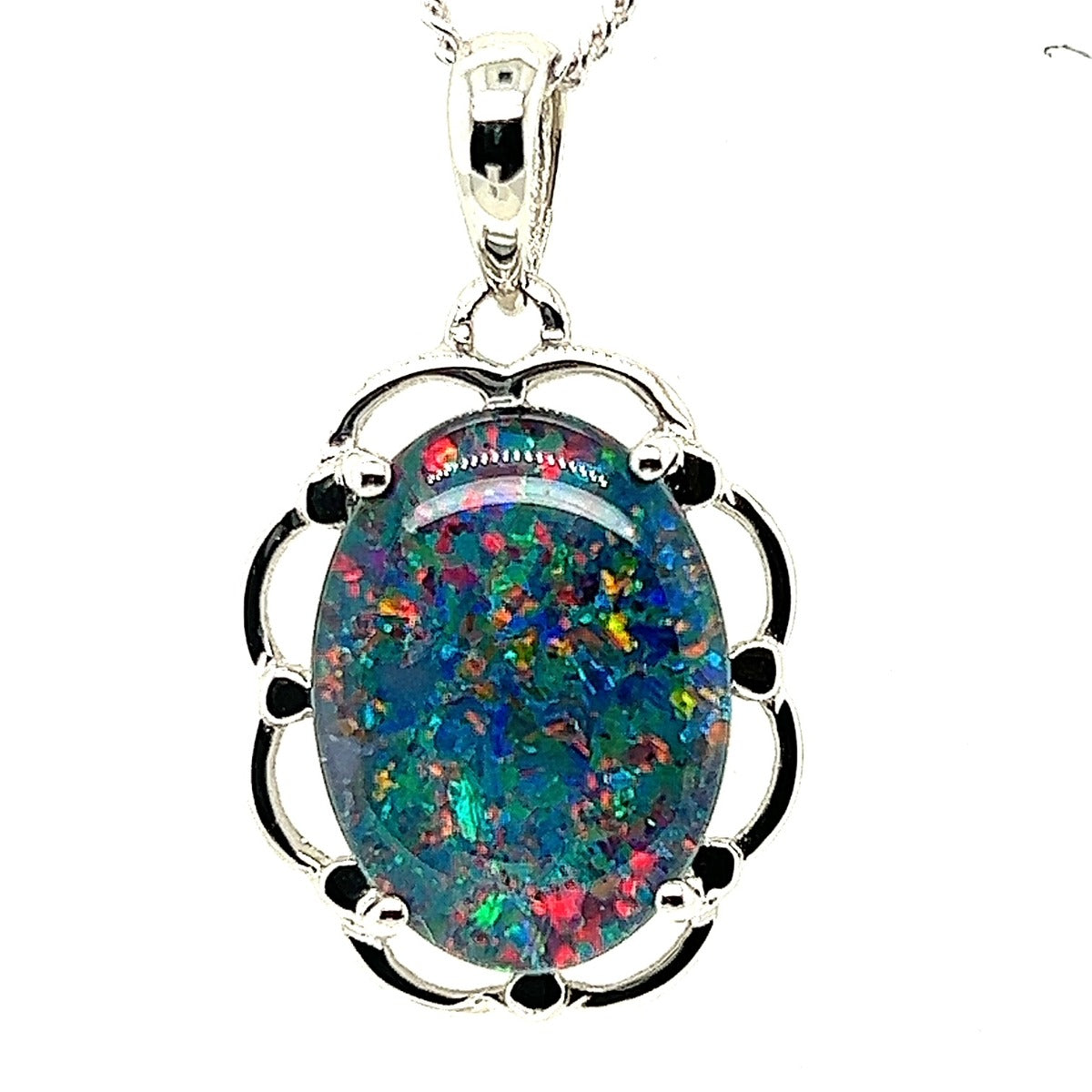 9ct Triplet Opal Pendant (tp2701)