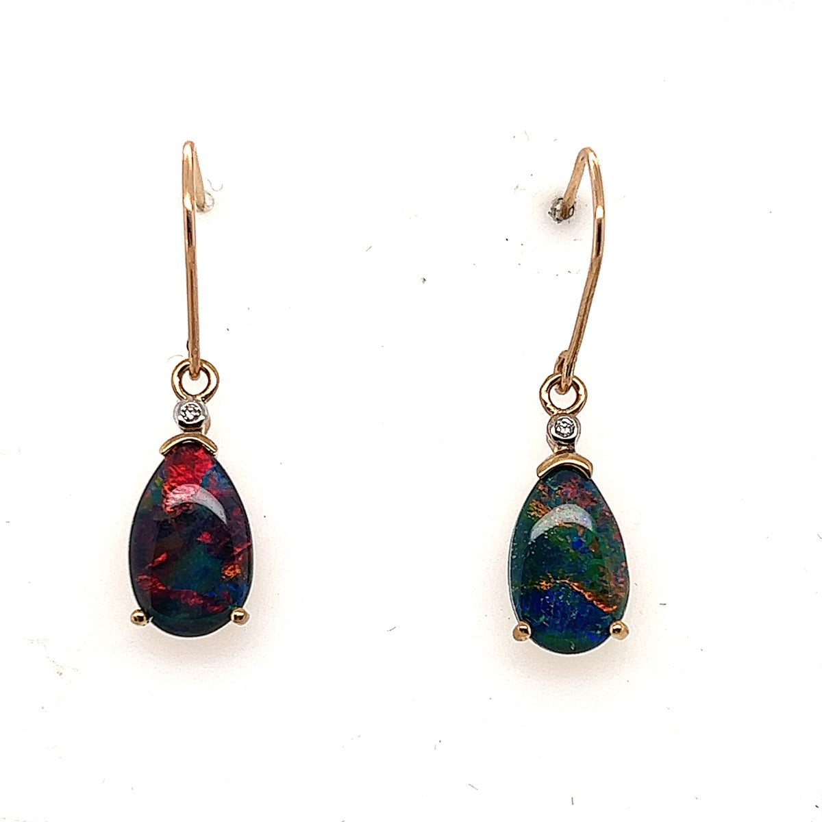 9ct Triplet Opal Earrings (tre111)