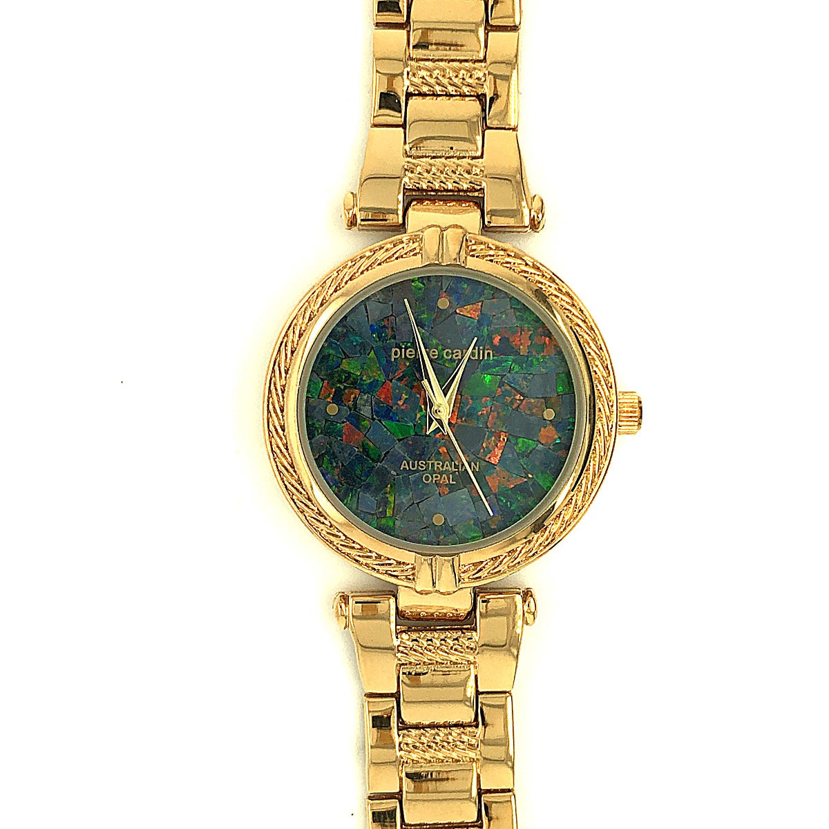 Gold Plated Pierre Cardin Ladies Opal Watch AB