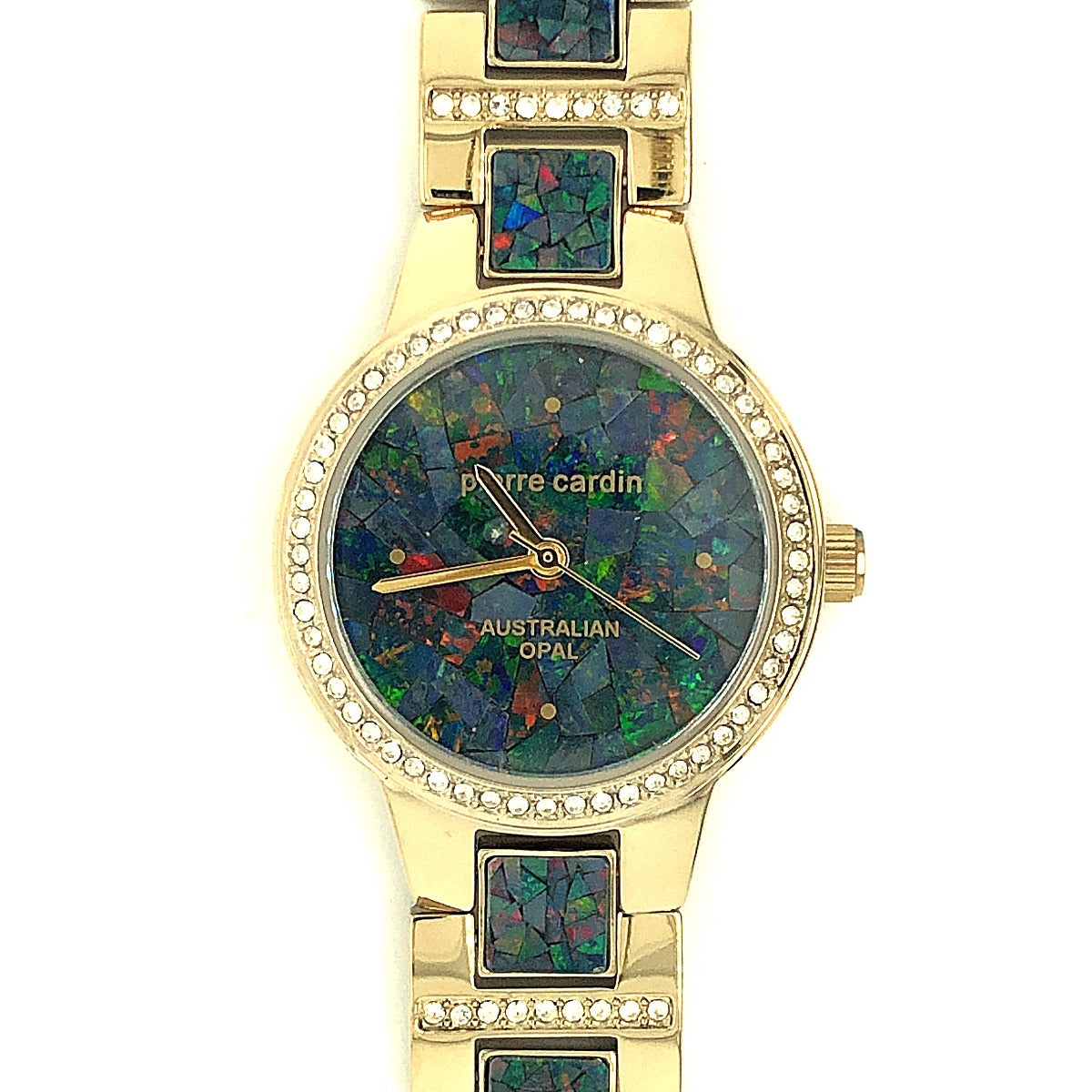 Gold Plated Opal Bracelet Watch